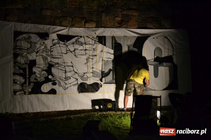 Zdjęcie w galerii na portalu naszraciborz.pl: INTRO - festiwal muzyki elektronicznej i światła na Zamku Piastowskim wiadomości z regionu