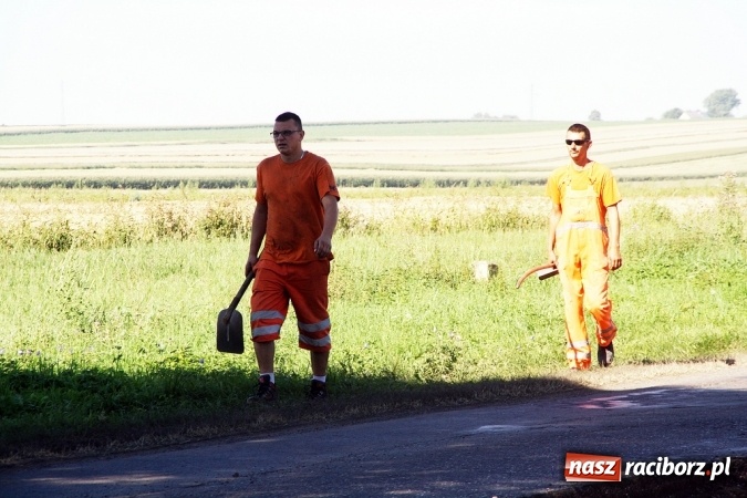 Zdjęcie w galerii na portalu naszraciborz.pl: Remont drogi na Pietrowice Wielkie. Policja zajęła się tematem tworzących się tu korków wiadomości z regionu