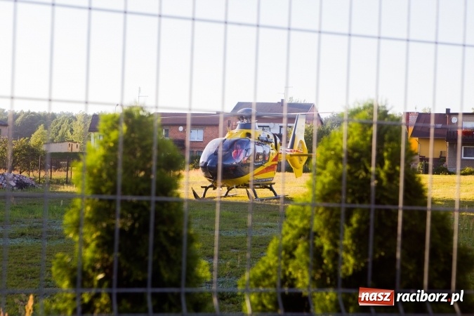 Zdjęcie w galerii na portalu naszraciborz.pl: W Górkach Śląskich motocyklista zderzył się z samochodem osobowym wiadomości z regionu