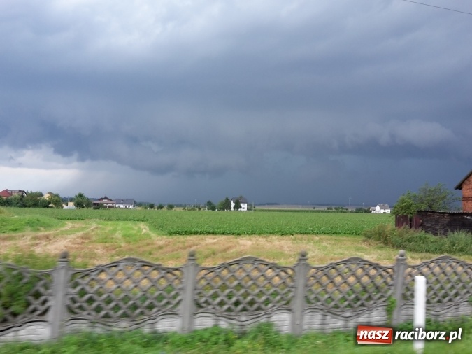 Zdjęcie w galerii na portalu naszraciborz.pl: Nawałnica znów nawiedziła nasz region. Było groźnie! wiadomości z regionu