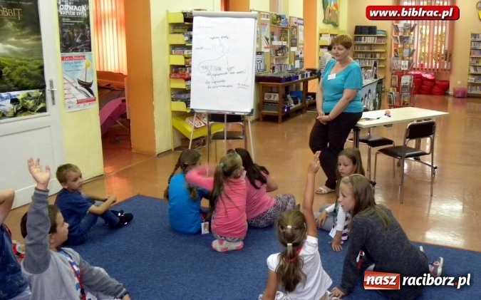 Zdjęcie w galerii na portalu naszraciborz.pl: Plik i Folder w bibliotece - kolejny piknik edukacyjny dla dzieci  wiadomości z regionu