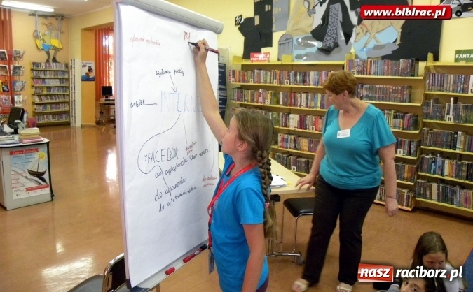 Zdjęcie w galerii na portalu naszraciborz.pl: Plik i Folder w bibliotece - kolejny piknik edukacyjny dla dzieci  wiadomości z regionu