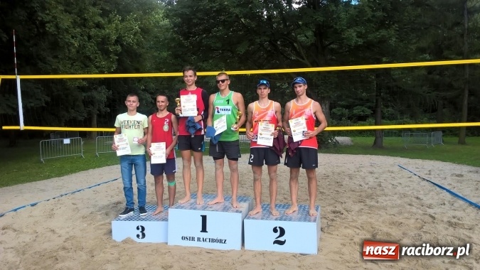 Zdjęcie w galerii na portalu naszraciborz.pl:  Mistrzostwa Raciborza w Siatkówce Plażowej Mężczyzn do 18 lat wiadomości z regionu
