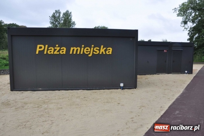 Zdjęcie w galerii na portalu naszraciborz.pl: Miejska plaża czeka już na pierwszych gości FOTO wiadomości z regionu