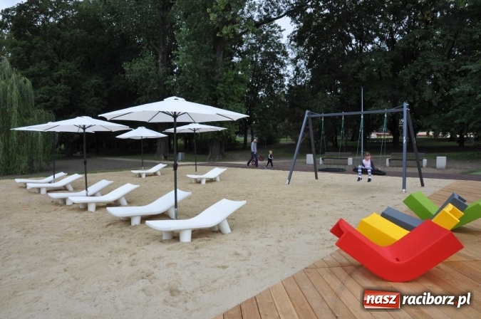 Zdjęcie w galerii na portalu naszraciborz.pl: Miejska plaża czeka już na pierwszych gości FOTO wiadomości z regionu