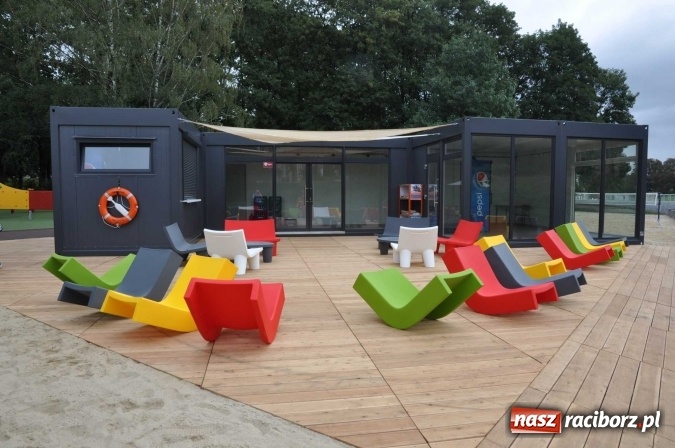 Zdjęcie w galerii na portalu naszraciborz.pl: Miejska plaża czeka już na pierwszych gości FOTO wiadomości z regionu