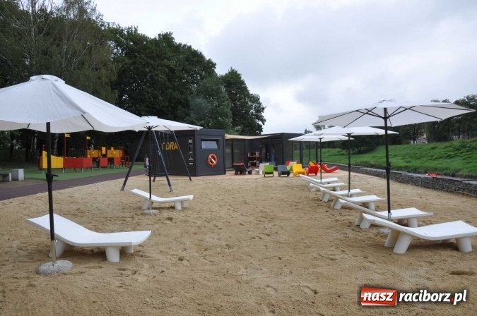 Zdjęcie w galerii na portalu naszraciborz.pl: Miejska plaża czeka już na pierwszych gości FOTO wiadomości z regionu