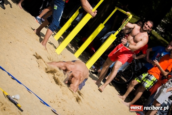 Zdjęcie w galerii na portalu naszraciborz.pl: Dzień pełen atrakcji na miejskiej plaży. Dopisała frekwencja. FOTOREPORTAŻ wiadomości z regionu