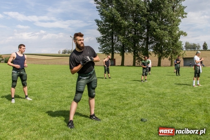 Zdjęcie w galerii na portalu naszraciborz.pl: RAPTORSI w dobrej formie przed turniejem PLFA 8. Dziś dali pokaz w Pietraszynie wiadomości z regionu