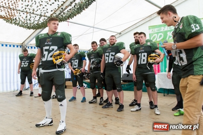 Zdjęcie w galerii na portalu naszraciborz.pl: RAPTORSI w dobrej formie przed turniejem PLFA 8. Dziś dali pokaz w Pietraszynie wiadomości z regionu