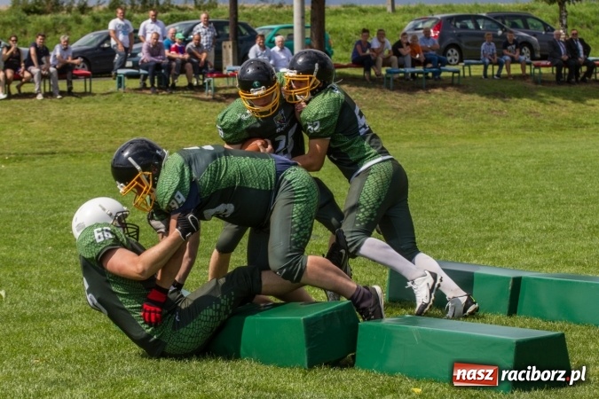 Zdjęcie w galerii na portalu naszraciborz.pl: RAPTORSI w dobrej formie przed turniejem PLFA 8. Dziś dali pokaz w Pietraszynie wiadomości z regionu