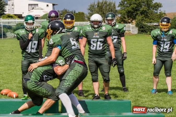 Zdjęcie w galerii na portalu naszraciborz.pl: RAPTORSI w dobrej formie przed turniejem PLFA 8. Dziś dali pokaz w Pietraszynie wiadomości z regionu