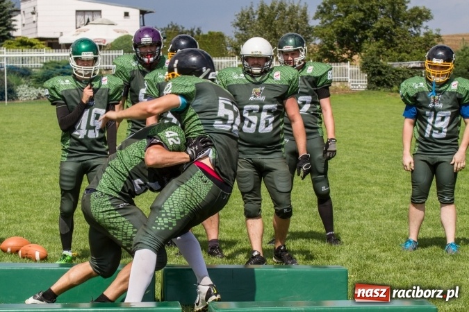 Zdjęcie w galerii na portalu naszraciborz.pl: RAPTORSI w dobrej formie przed turniejem PLFA 8. Dziś dali pokaz w Pietraszynie wiadomości z regionu
