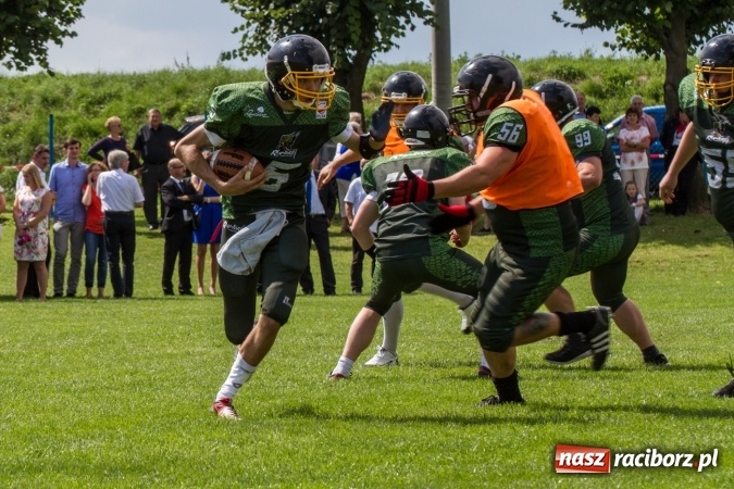 Zdjęcie w galerii na portalu naszraciborz.pl: RAPTORSI w dobrej formie przed turniejem PLFA 8. Dziś dali pokaz w Pietraszynie wiadomości z regionu