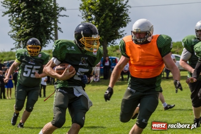 Zdjęcie w galerii na portalu naszraciborz.pl: RAPTORSI w dobrej formie przed turniejem PLFA 8. Dziś dali pokaz w Pietraszynie wiadomości z regionu