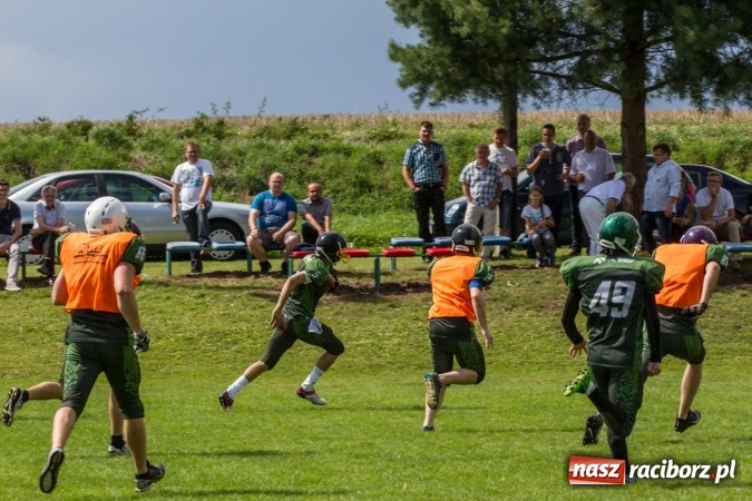 Zdjęcie w galerii na portalu naszraciborz.pl: RAPTORSI w dobrej formie przed turniejem PLFA 8. Dziś dali pokaz w Pietraszynie wiadomości z regionu