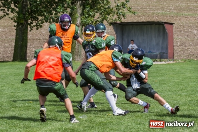 Zdjęcie w galerii na portalu naszraciborz.pl: RAPTORSI w dobrej formie przed turniejem PLFA 8. Dziś dali pokaz w Pietraszynie wiadomości z regionu