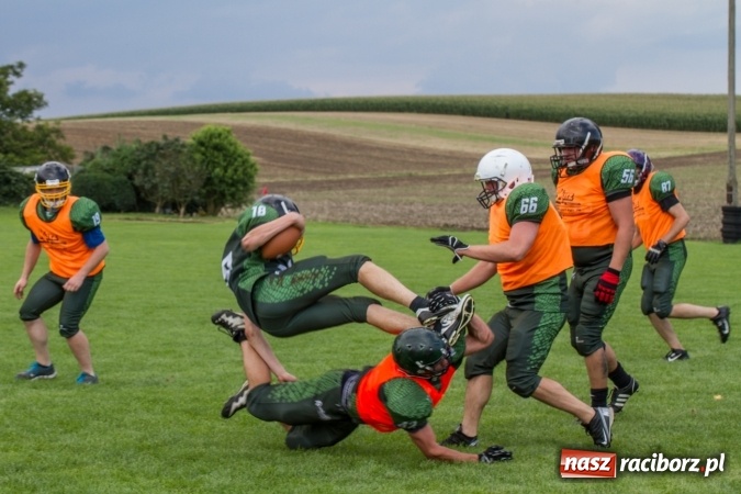 Zdjęcie w galerii na portalu naszraciborz.pl: RAPTORSI w dobrej formie przed turniejem PLFA 8. Dziś dali pokaz w Pietraszynie wiadomości z regionu
