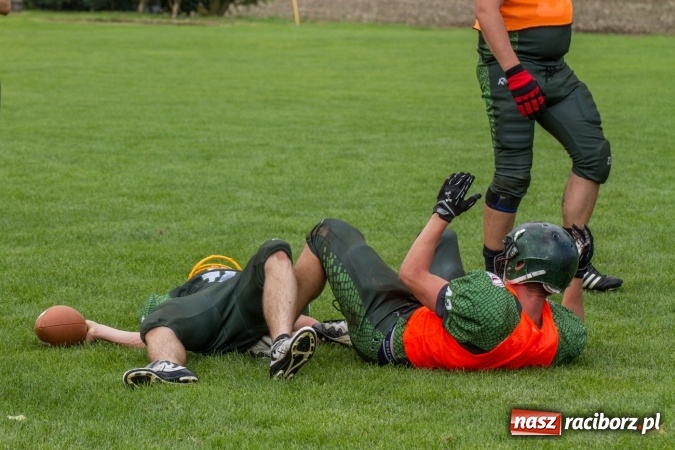 Zdjęcie w galerii na portalu naszraciborz.pl: RAPTORSI w dobrej formie przed turniejem PLFA 8. Dziś dali pokaz w Pietraszynie wiadomości z regionu