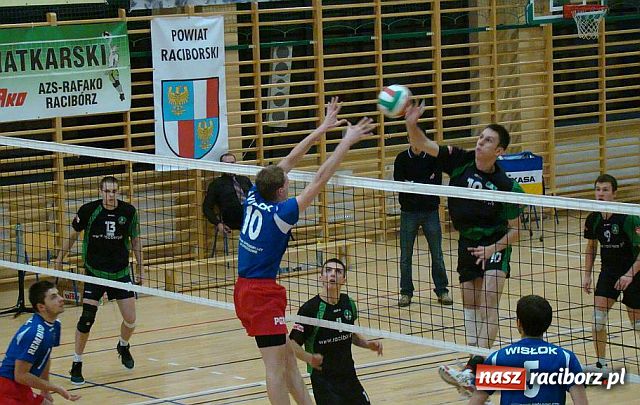 Zdjęcie w galerii na portalu naszraciborz.pl: Porażka siatkarzy AZS-u Rafako Racibórz wiadomości z regionu