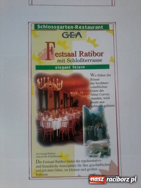 Zdjęcie w galerii na portalu naszraciborz.pl: Od zamku i piwa do apteki, czyli nazwa Ratibor w niemieckim krajobrazie wiadomości z regionu