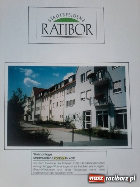 Zdjęcie w galerii na portalu naszraciborz.pl: Od zamku i piwa do apteki, czyli nazwa Ratibor w niemieckim krajobrazie wiadomości z regionu