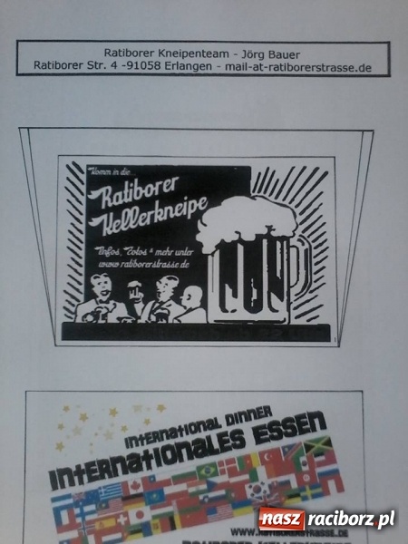 Zdjęcie w galerii na portalu naszraciborz.pl: Od zamku i piwa do apteki, czyli nazwa Ratibor w niemieckim krajobrazie wiadomości z regionu