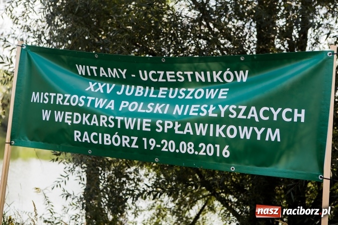 Zdjęcie w galerii na portalu naszraciborz.pl: Osoby niesłyszące rywalizują w Mistrzostwach w Wędkarstwie Spławikowym wiadomości z regionu