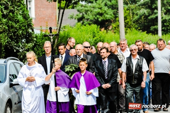 Zdjęcie w galerii na portalu naszraciborz.pl: Na Płoni pożegnano dziś śp. Józefa Marcala wiadomości z regionu