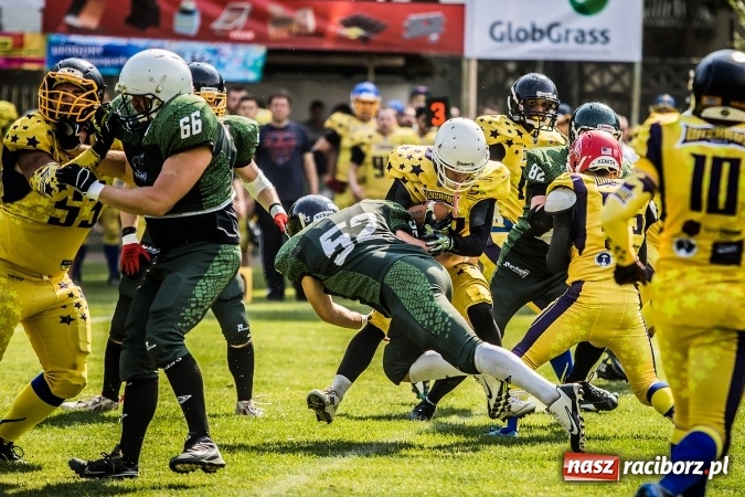 Zdjęcie w galerii na portalu naszraciborz.pl: Cztery drużyny futbolu amerykańskiego walczyły w Raciborzu o udział w mistrzostwach Polski PLFA 8 wiadomości z regionu