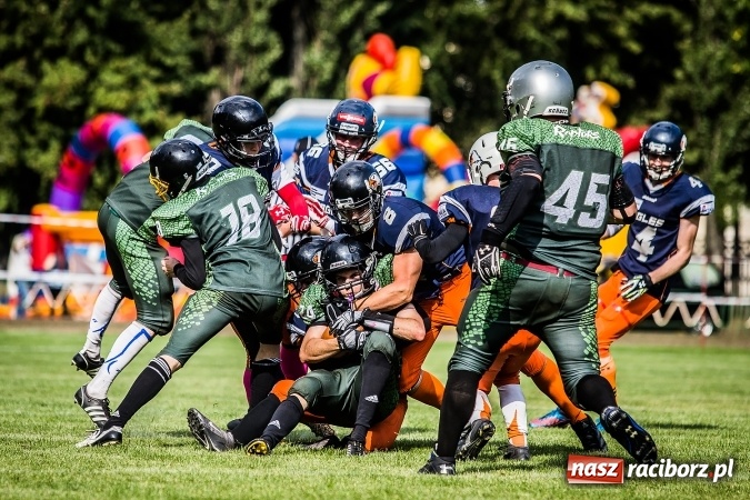 Zdjęcie w galerii na portalu naszraciborz.pl: Cztery drużyny futbolu amerykańskiego walczyły w Raciborzu o udział w mistrzostwach Polski PLFA 8 wiadomości z regionu