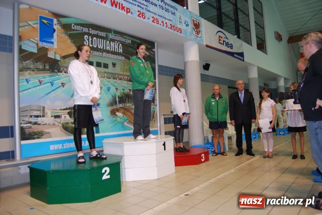 Zdjęcie w galerii na portalu naszraciborz.pl: Z pływackich aren wiadomości z regionu