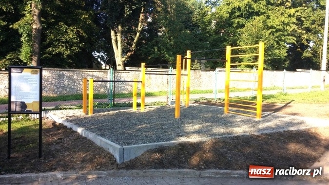Zdjęcie w galerii na portalu naszraciborz.pl: Flowpark przy Żorskiej czeka na pasjonat&oacute;w Street Workoutu wiadomości z regionu