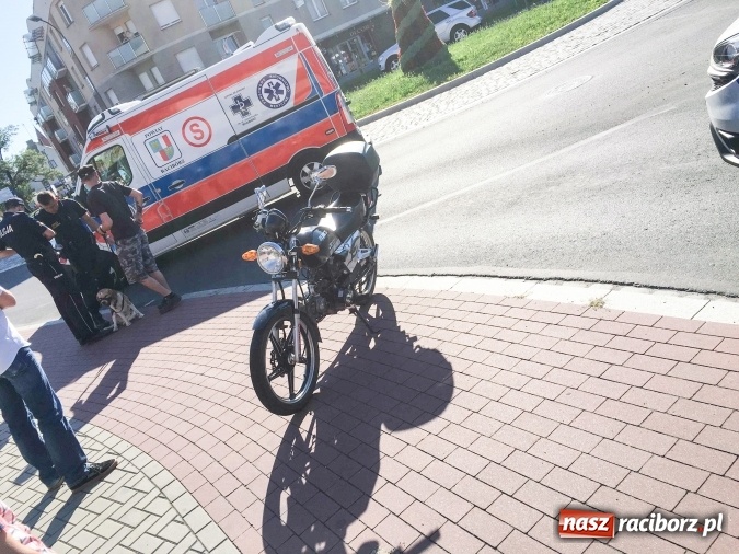 Zdjęcie w galerii na portalu naszraciborz.pl: 25-latek stracił na Opawskiej panowanie nad motocyklem. Policja rychło poznała pow&oacute;d! wiadomości z regionu