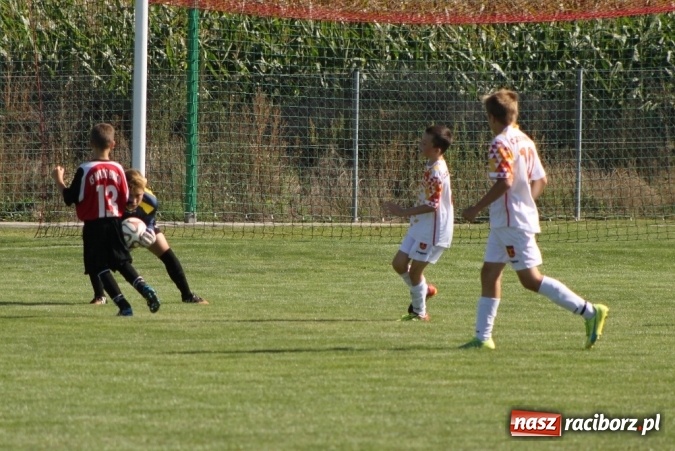 Zdjęcie w galerii na portalu naszraciborz.pl: Trampkarze KS Naprzód Borucin pokonali LKS Zameczek Czernicę  wiadomości z regionu