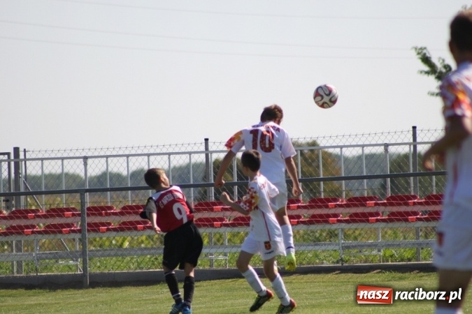 Zdjęcie w galerii na portalu naszraciborz.pl: Trampkarze KS Naprzód Borucin pokonali LKS Zameczek Czernicę  wiadomości z regionu