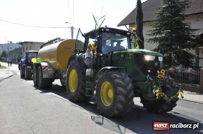 Zdjęcie w galerii na portalu naszraciborz.pl: Dożynki 2016. Z Krowiarek do Amandowa. Dożynkowy korowód jedzie aż godzinę wiadomości z regionu