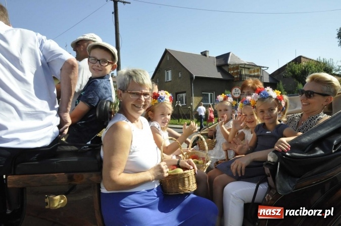 Zdjęcie w galerii na portalu naszraciborz.pl: Dożynki 2016. Z Krowiarek do Amandowa. Dożynkowy korowód jedzie aż godzinę wiadomości z regionu