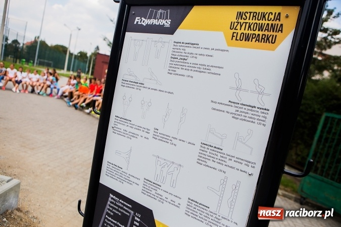 Zdjęcie w galerii na portalu naszraciborz.pl: Flowpark przy Żorskiej oficjalnie otwarty wiadomości z regionu