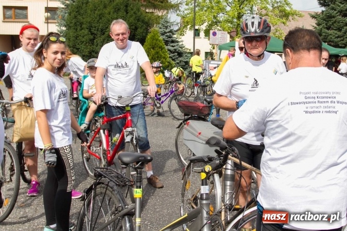 Zdjęcie w galerii na portalu naszraciborz.pl: Rodzinny Rajd Rowerowy na Dni Krzanowic wiadomości z regionu