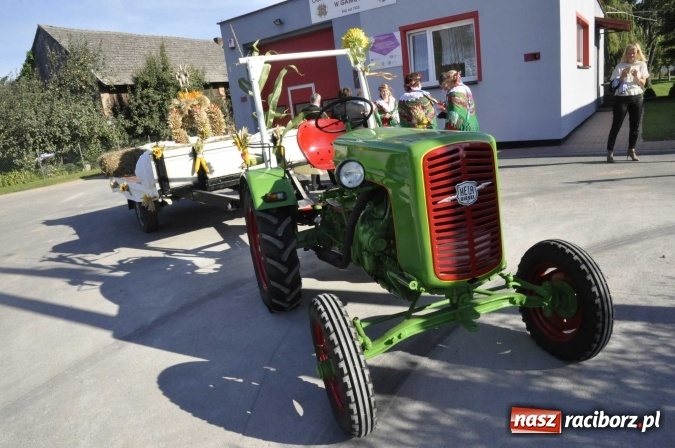 Zdjęcie w galerii na portalu naszraciborz.pl: Dożynki 2016. W Gamowie najmłodsi wypełnili korowód wiadomości z regionu
