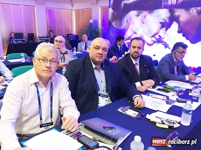 Zdjęcie w galerii na portalu naszraciborz.pl: Grzegorz Pieronkiewicz na Kongresie UWW we Francji wiadomości z regionu