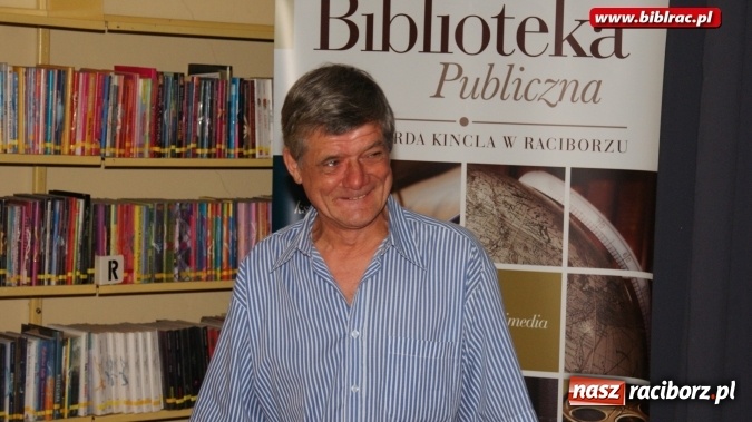 Zdjęcie w galerii na portalu naszraciborz.pl: Zygzakiem przez życie z Henrykiem Gołębiewskim wiadomości z regionu