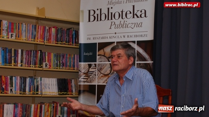 Zdjęcie w galerii na portalu naszraciborz.pl: Zygzakiem przez życie z Henrykiem Gołębiewskim wiadomości z regionu