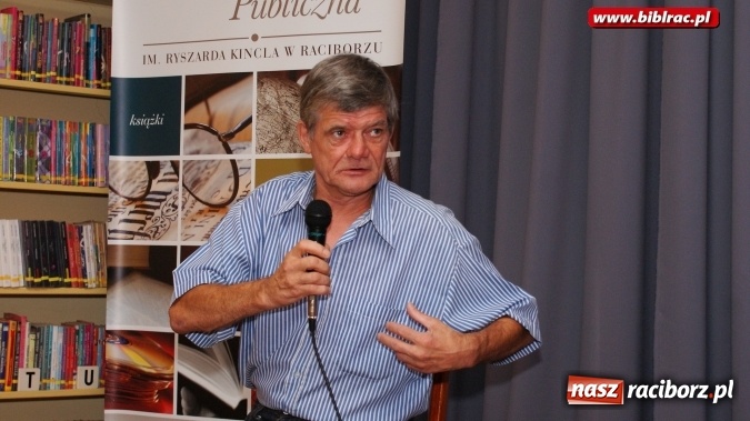 Zdjęcie w galerii na portalu naszraciborz.pl: Zygzakiem przez życie z Henrykiem Gołębiewskim wiadomości z regionu