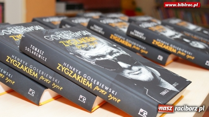 Zdjęcie w galerii na portalu naszraciborz.pl: Zygzakiem przez życie z Henrykiem Gołębiewskim wiadomości z regionu