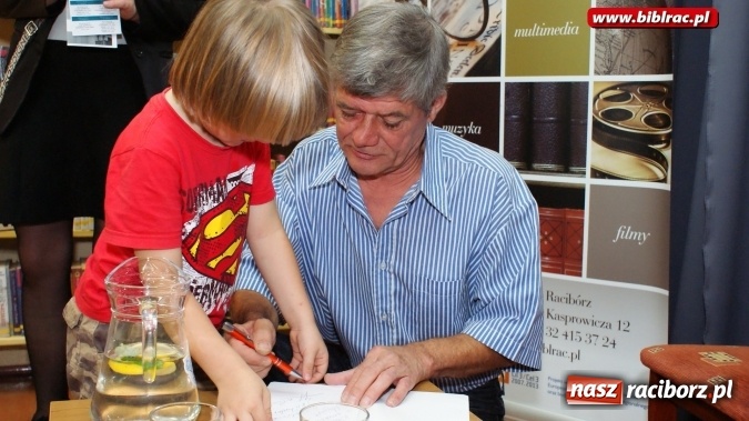 Zdjęcie w galerii na portalu naszraciborz.pl: Zygzakiem przez życie z Henrykiem Gołębiewskim wiadomości z regionu