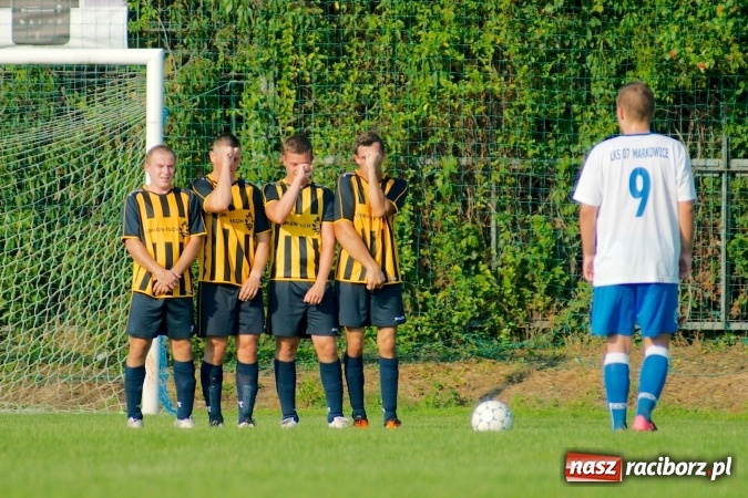 Zdjęcie w galerii na portalu naszraciborz.pl: B klasa: Festiwal niewykorzystanych sytuacji w starciu Markowic i Gaszowic wiadomości z regionu