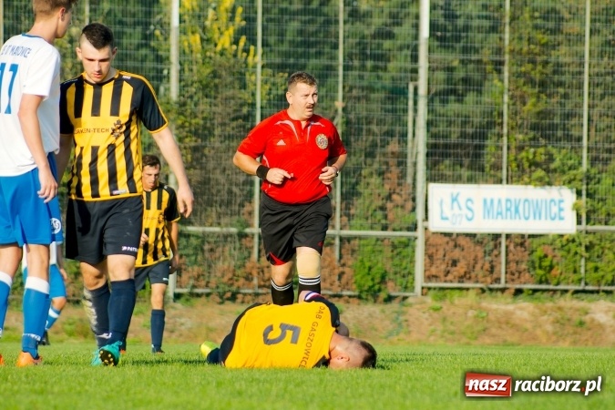 Zdjęcie w galerii na portalu naszraciborz.pl: B klasa: Festiwal niewykorzystanych sytuacji w starciu Markowic i Gaszowic wiadomości z regionu