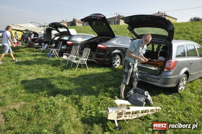 Zdjęcie w galerii na portalu naszraciborz.pl: Air Show nad Ulgą. Z planu filmowego Dywizjon 303 nad raciborskie niebo wiadomości z regionu